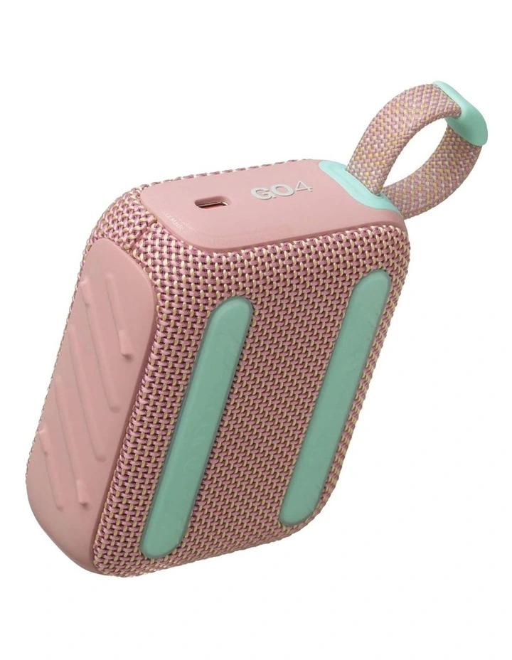 Go 4 Mini Portable Bluetooth Speaker in Pink image 4