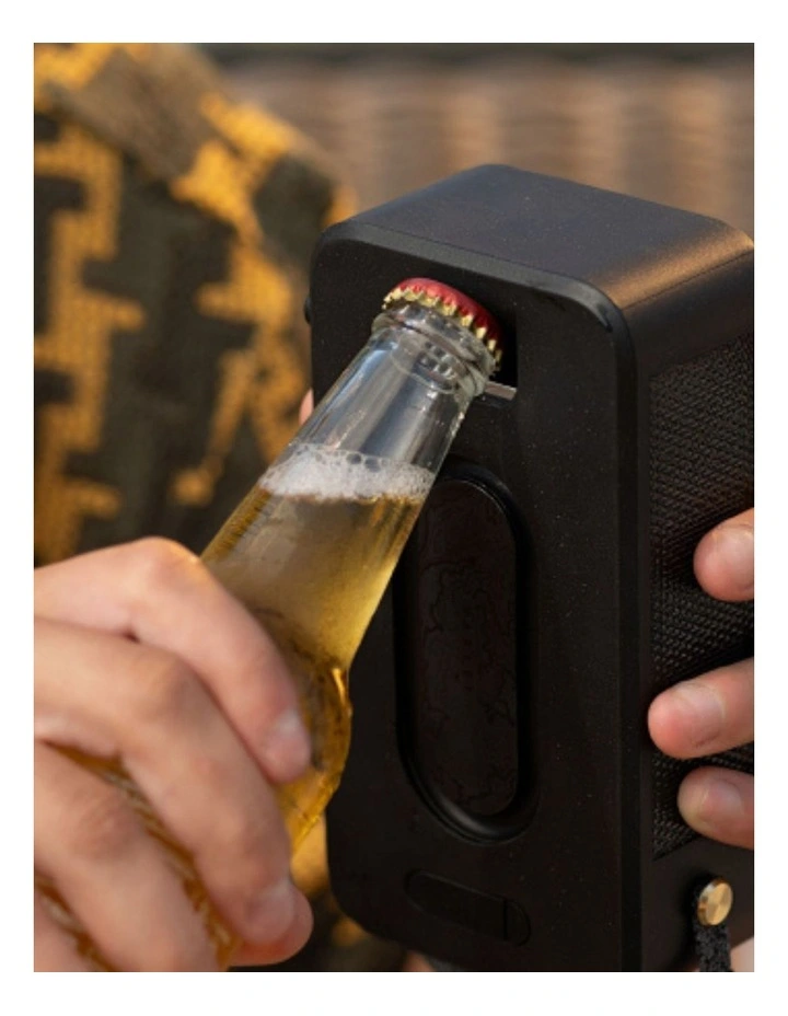 Roots Solar Bluetooth Speaker 846885011409 in Black image 4