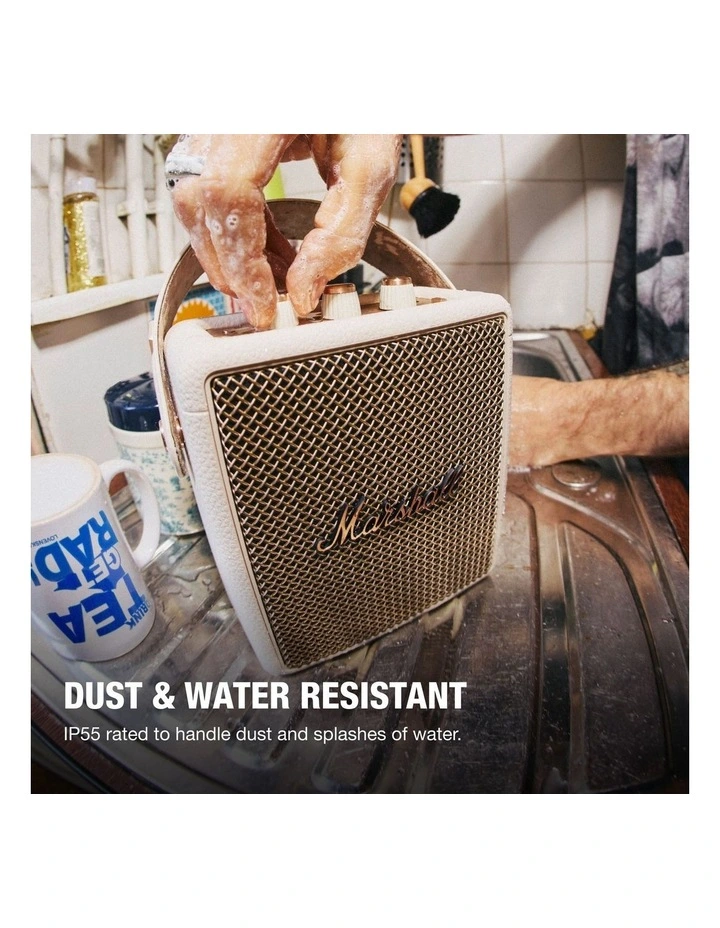 Stockwell III Bluetooth Speaker in Cream 256745 image 6