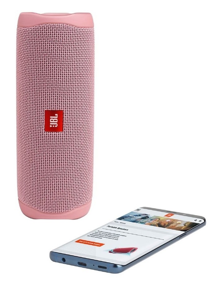 pink portable bluetooth speaker
