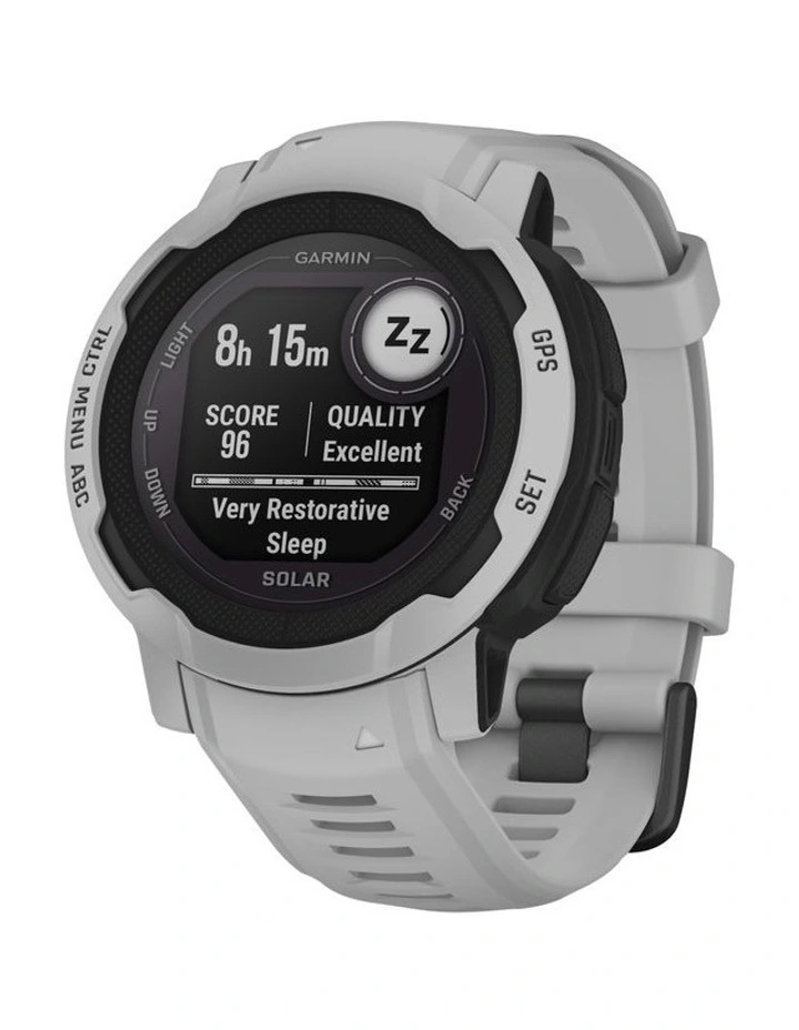 Instinct 2 Solar GPS Smartwatch in Mist Grey image 2