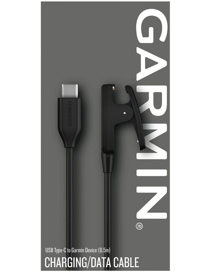 USB-C Clip Charging/Data Cable (0.5 m) 010-13278-01 in Black image 2