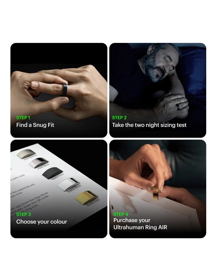 Ring Air Swatch Sizing Kit 170102 in Beige image 3