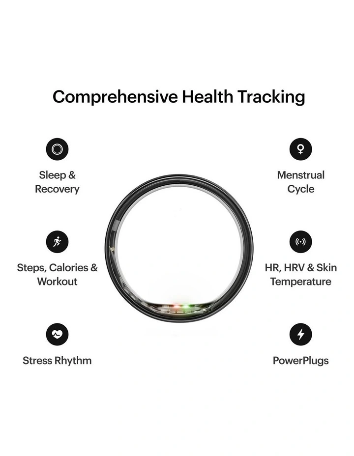 170107 Ring Air Size 10 in Aster Black image 3