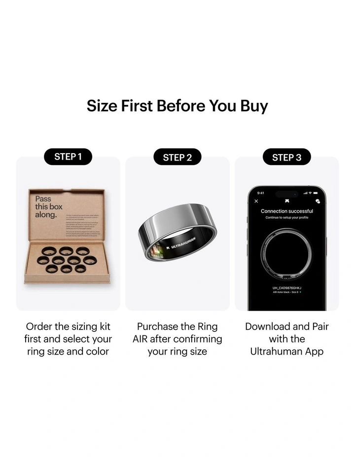 170123 Ring Air Size 06 in Silver image 2