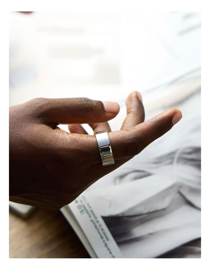 170127 Ring Air Size 10 in Silver image 7