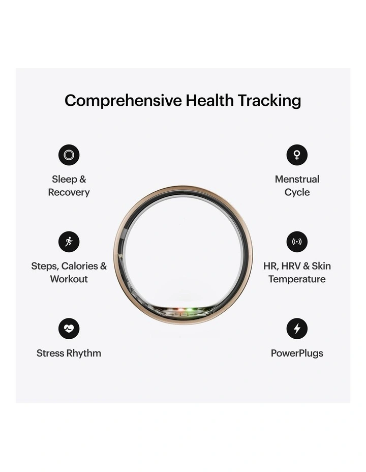 Ring Air Size 08 in Brushed Rose Gold 170793 image 3