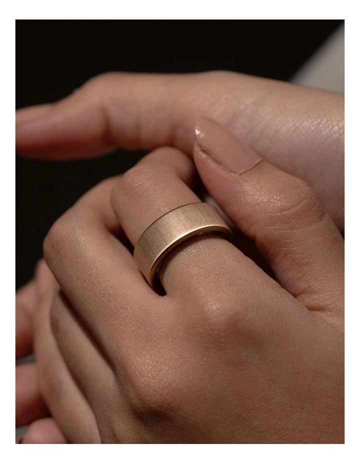 Ring Air Size 08 in Brushed Rose Gold 170793 image 7