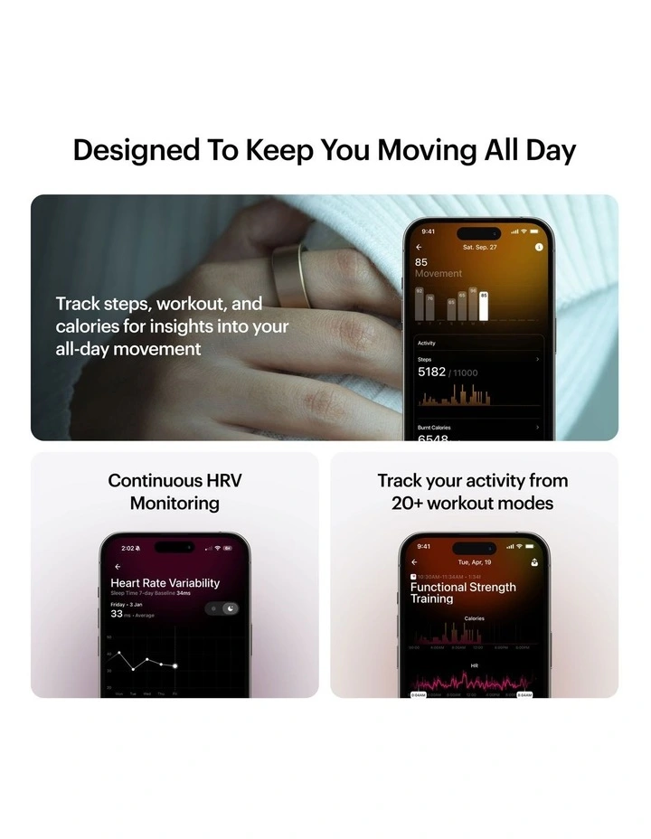 Ring Air Size 14 in Brushed Rose Gold 170799 image 6