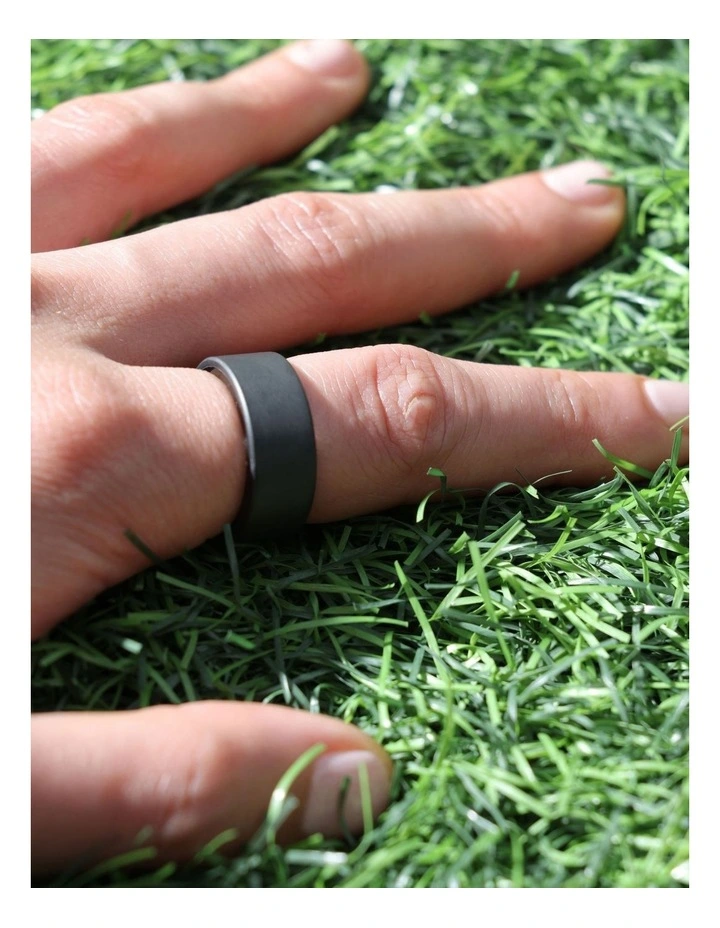 Ring Air Size 10 in Matt Grey 170137 image 7