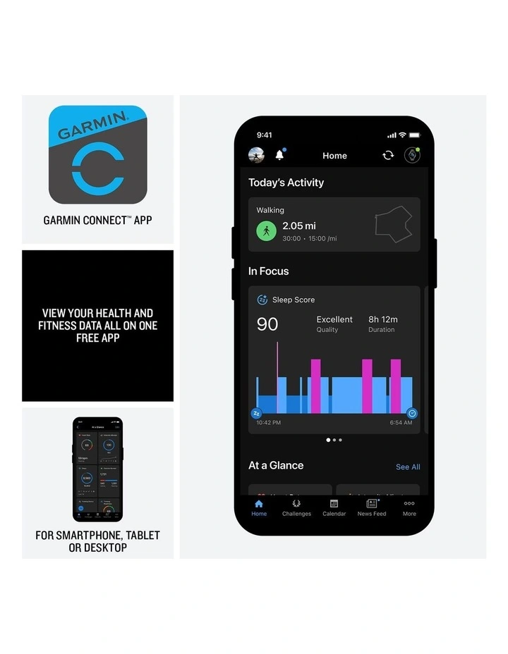 Venu 4 (41mm) in Lunar Gold with Beige Leather Band 010-03013-03 image 5