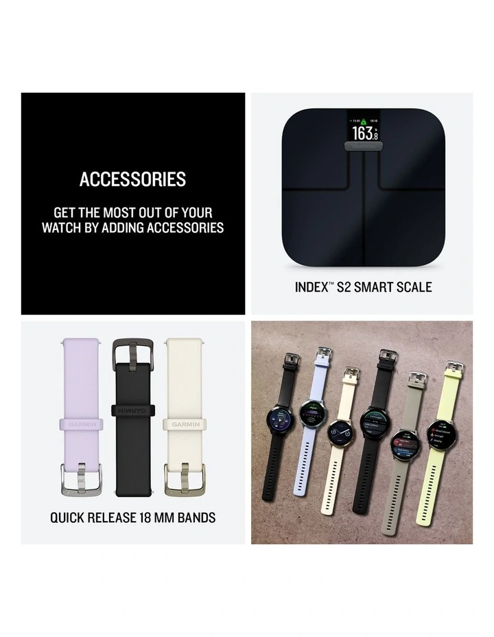 Venu 4 (41mm) in Lunar Gold with Beige Leather Band 010-03013-03 image 6