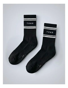 Crew Grip Socks Small-Medium in Black