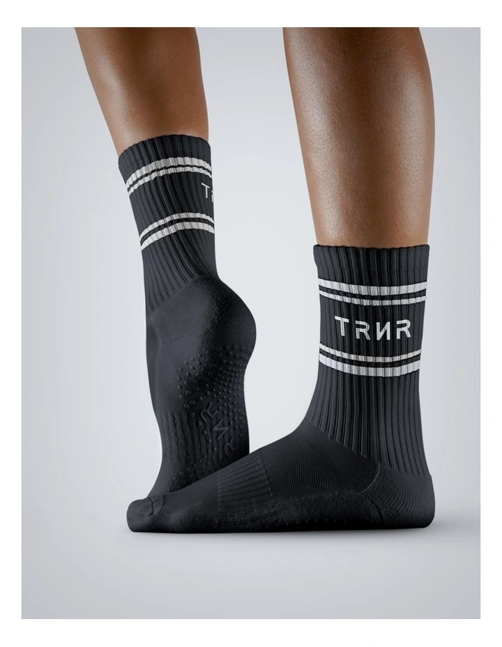 Crew Grip Socks Small-Medium in Black image 2