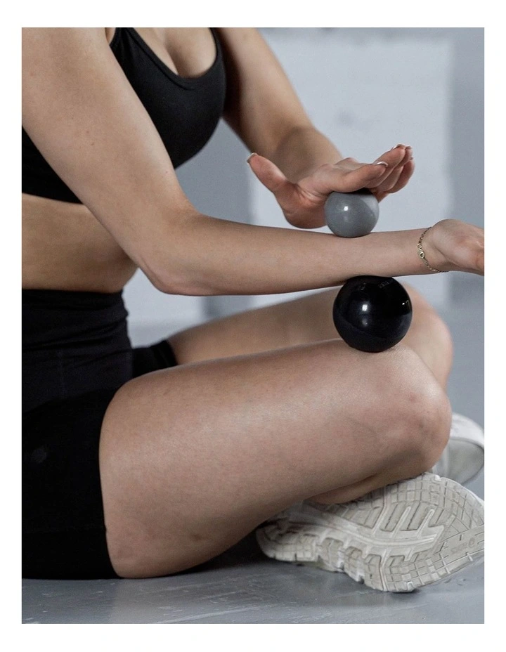 Trigger Massage Balls in Black/Grey image 2