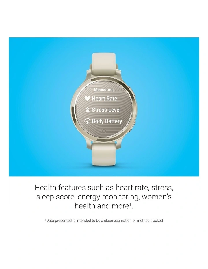 Lily 2 Active Smartwatch With Silicone Band in Bone image 5