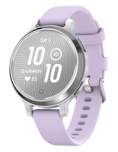 Lily 2 Active Smartwatch With Silicone Band in Silver