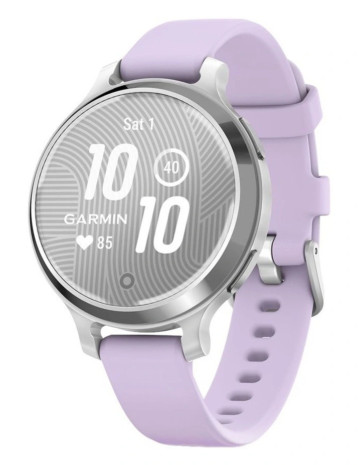 Lily 2 Active Smartwatch With Silicone Band in Silver image 1