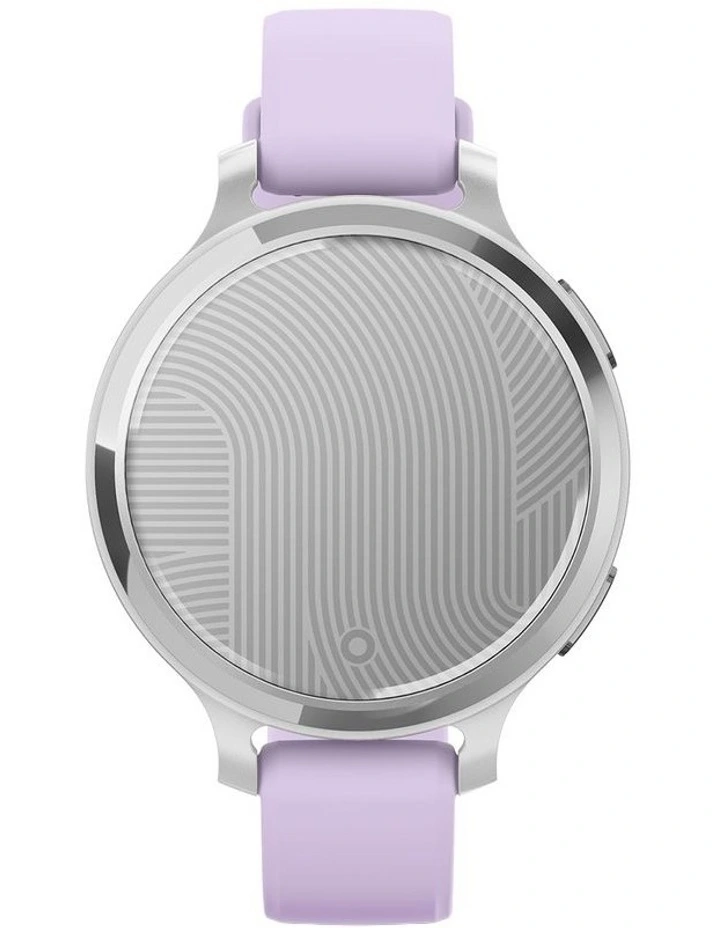 Lily 2 Active Smartwatch With Silicone Band in Silver image 2