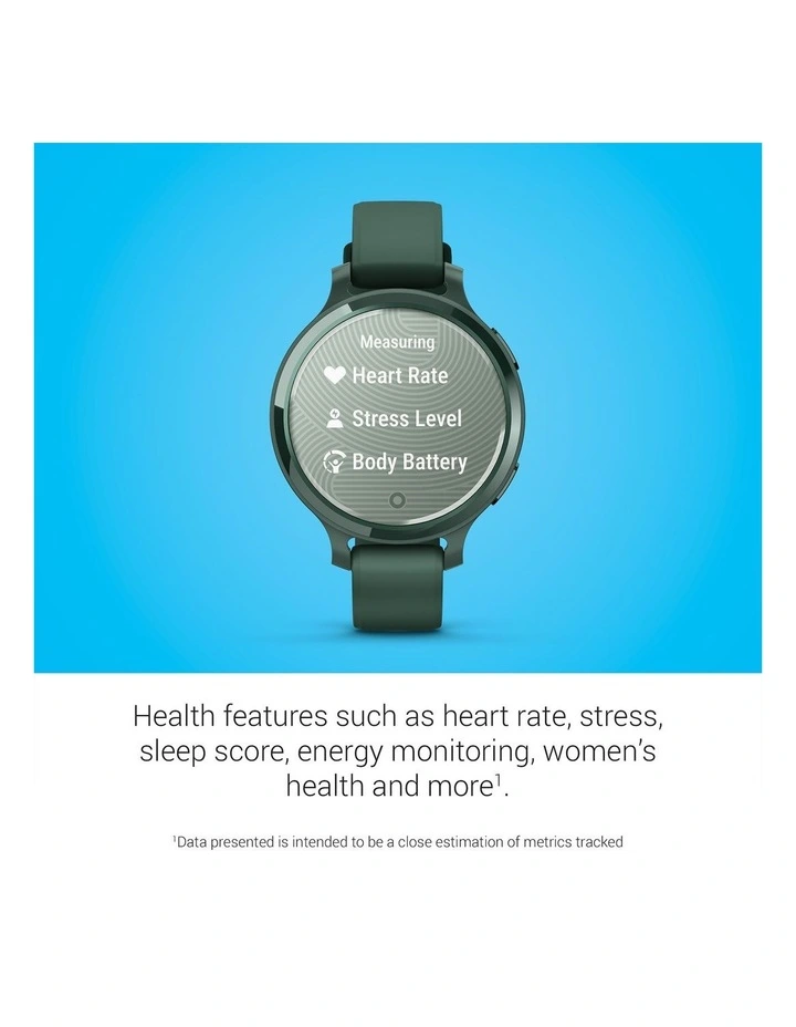 Lily 2 Active Smartwatch With Silicone Band in Green image 5