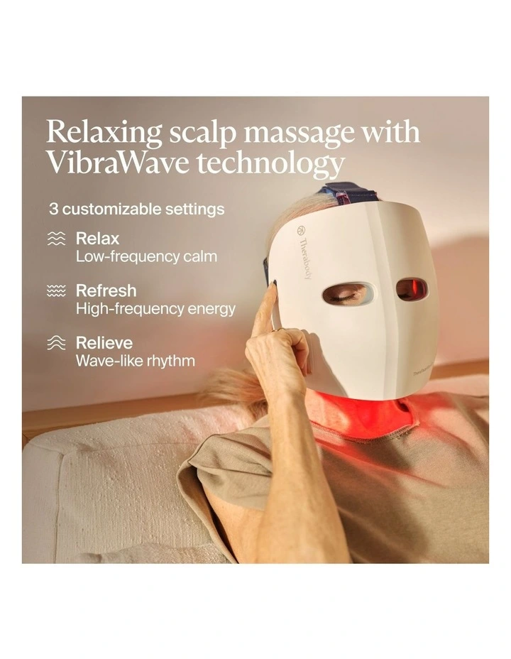TheraFace Mask GLO in White TF0004349-6A20 image 6