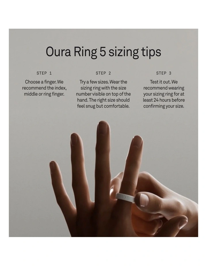 Oura Ring 5 Sizing Kit, JZ98-63255-RL image 4