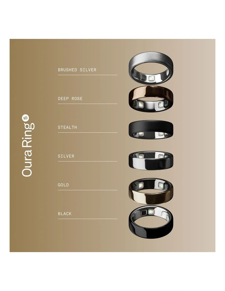 Oura Ring 5 in Gold, JZ90-61616-06 image 7