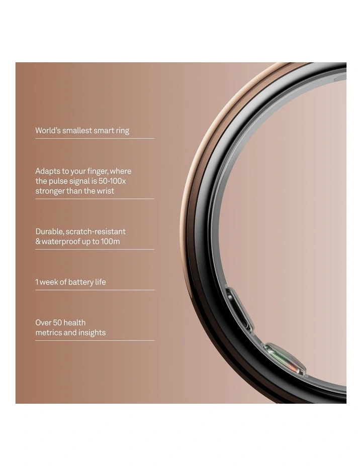 Oura Ring 5 in Deep Rose, JZ90-63469-06 image 3