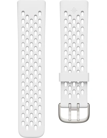 Charge 5 Sport Band Frost White Large