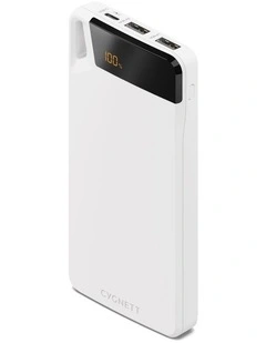 ChargeUp Boost Gen4 10K Powerbank in White