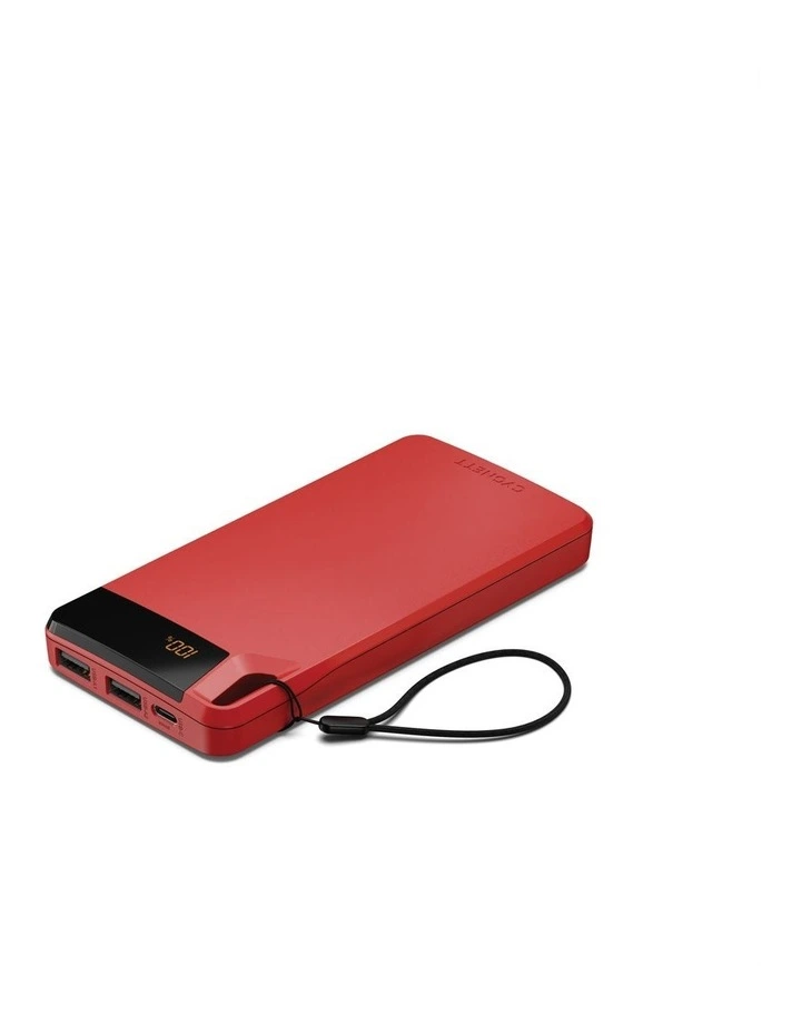 ChargeUp Boost Gen4 10K Powerbank in Red image 2