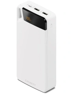 ChargeUp Boost Gen4 20K Powerbank in White