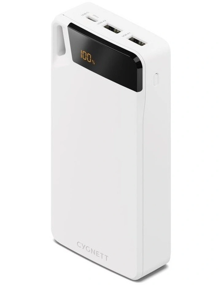 ChargeUp Boost Gen4 20K Powerbank in White image 1