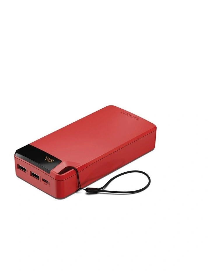 ChargeUp Boost Gen4 20K Powerbank in Red image 2