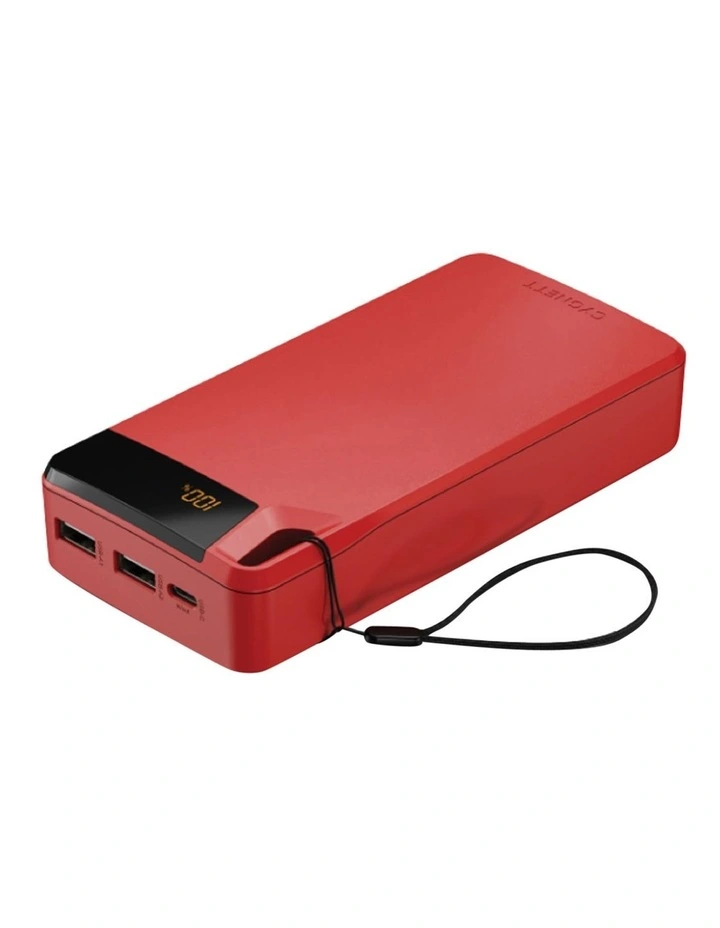 ChargeUp Boost Gen4 20K Powerbank in Red image 2