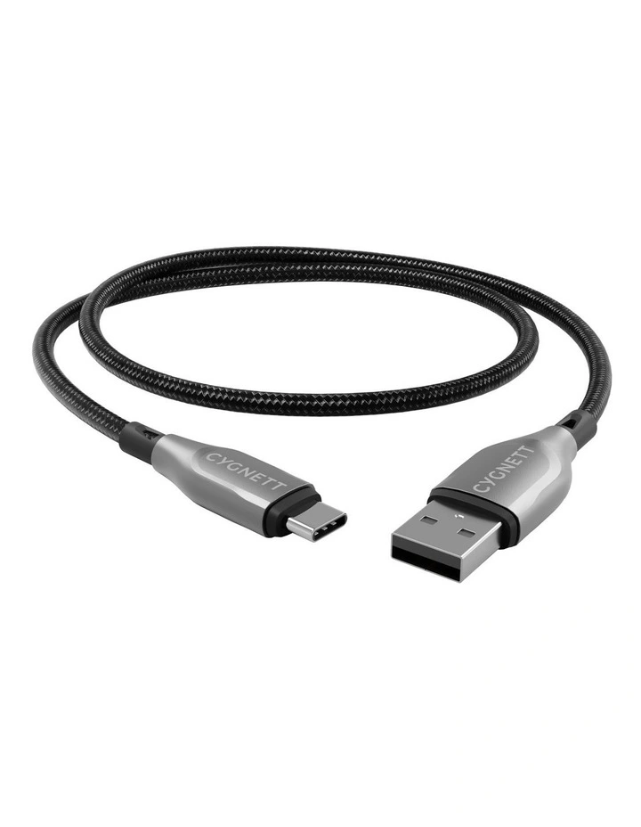 USB C to USB A Cable 1M in Black CY4681PCUSA image 2