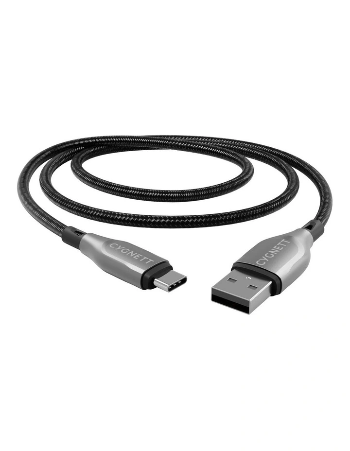 USB C to USB A Cable 2M in Black CY4683PCUSA image 2