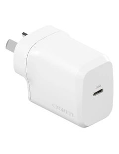 PowerPlus 30W USB in C Wall Charger CY4736PDWCH in White