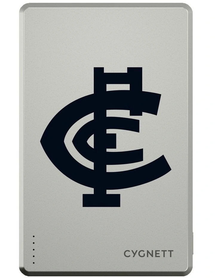 5k Slim Mag Carlton Blues Power Bank image 1