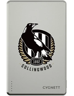 5k Slim Mag Collingwood Magpies Power Bank