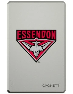 5k Slim Mag Essendon Bombers Power Bank