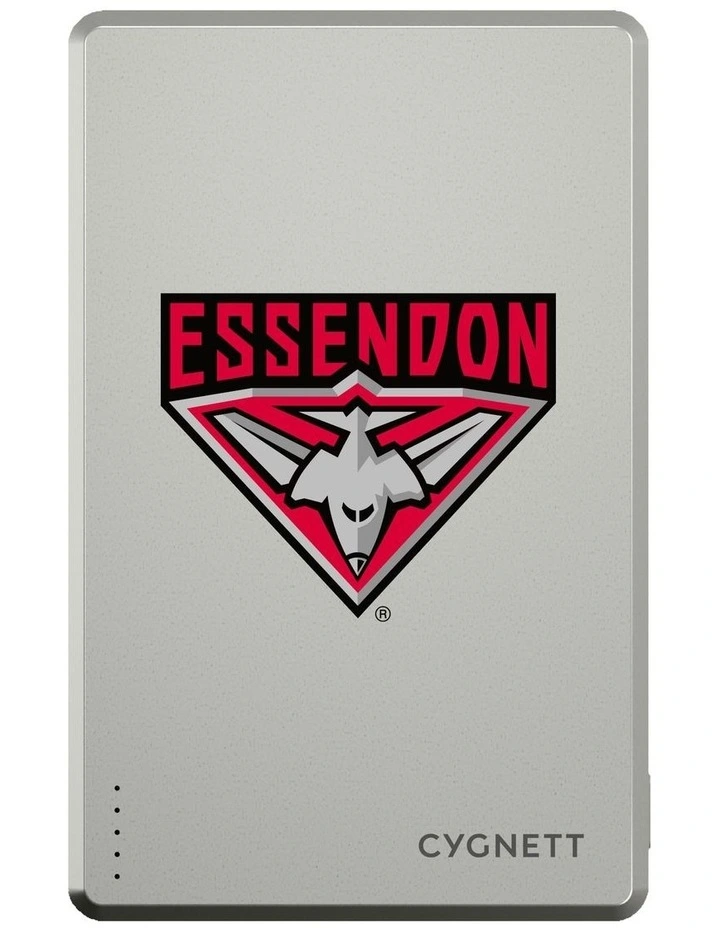5k Slim Mag Essendon Bombers Power Bank image 1