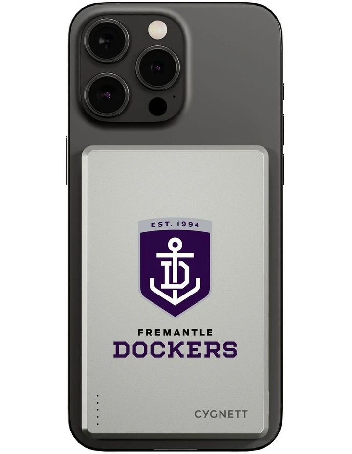 5k Slim Mag Power Fremantle Dockers Bank image 3