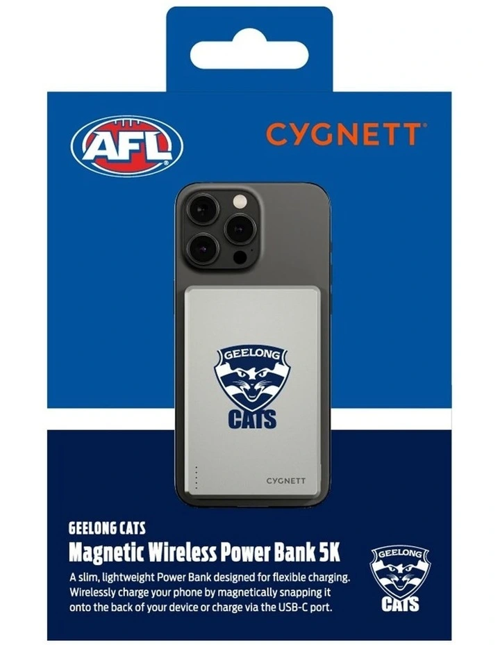 5k Slim Mag Geelong Cats Power Bank image 6