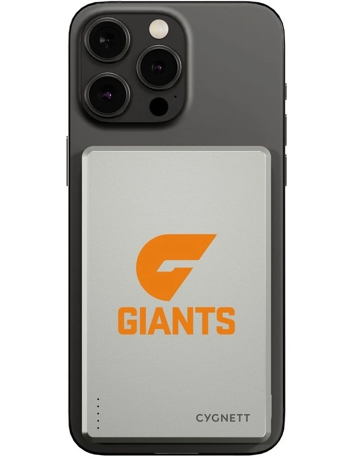 5k Slim Mag GWS Giants Power Bank image 2