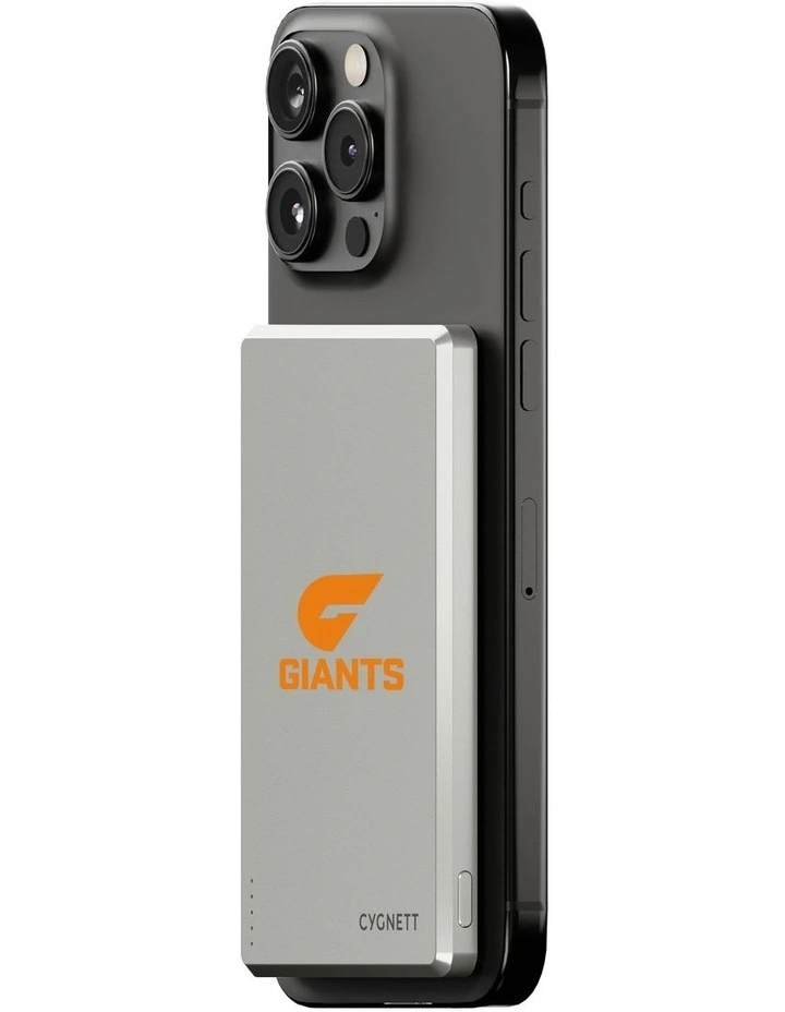 5k Slim Mag GWS Giants Power Bank image 3