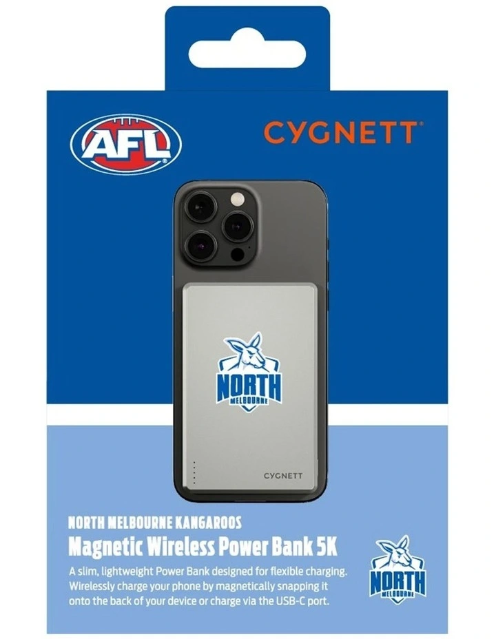 5k Slim Mag North Melbourne Kangaroos Power Bank image 6