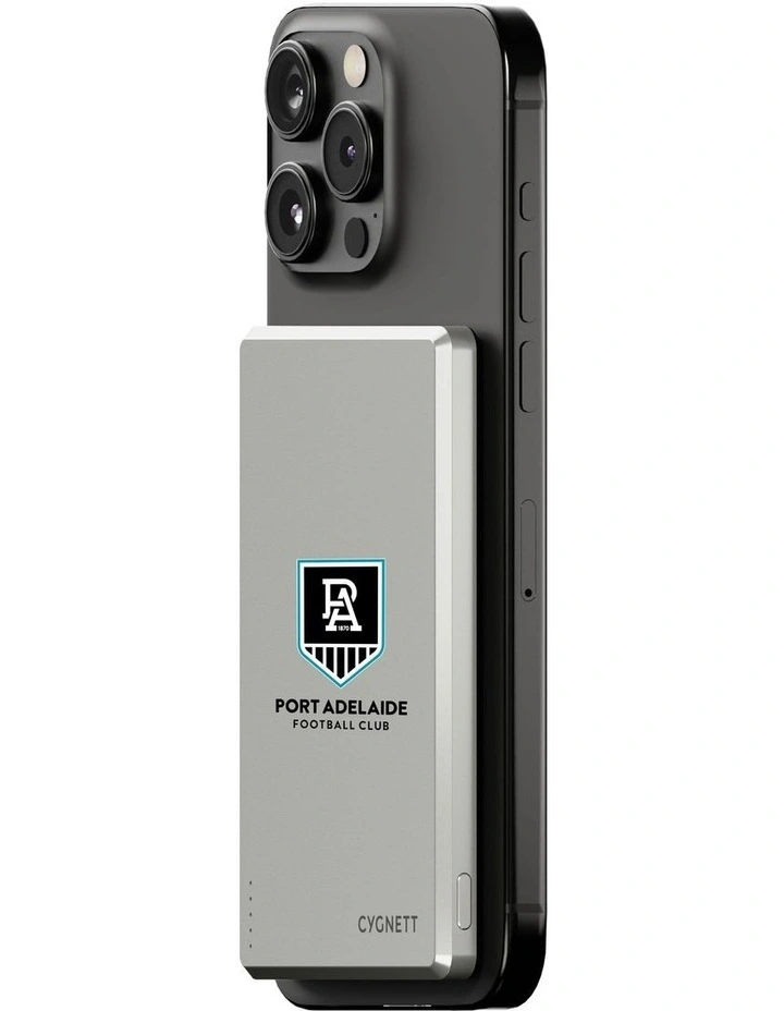 5k Slim Mag Port Adelaide Power Bank image 3
