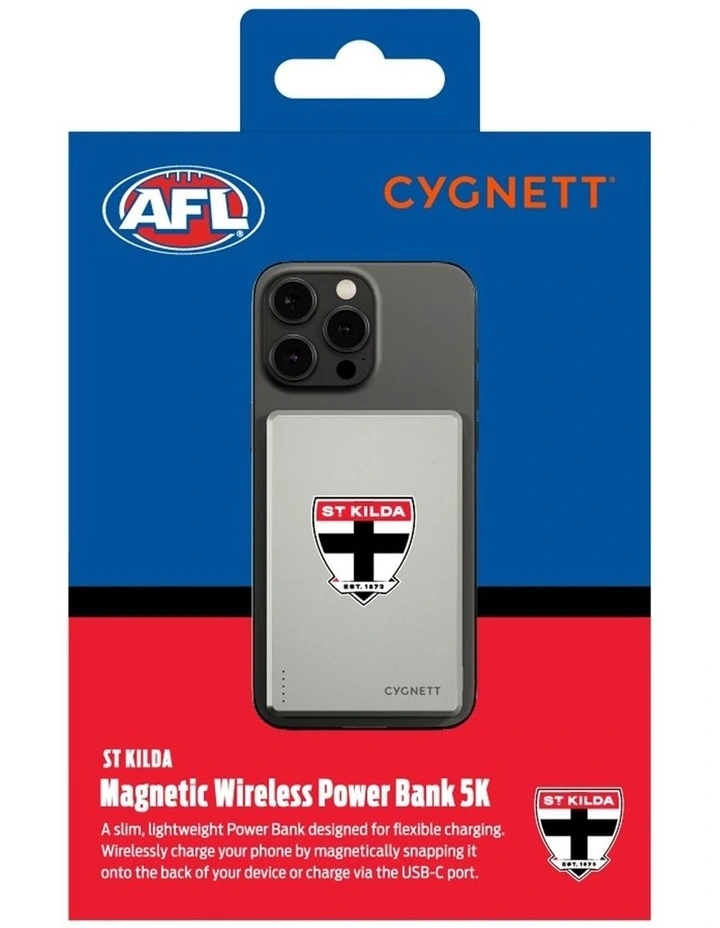 5k Slim Mag St Kilda Saints Power Bank image 6
