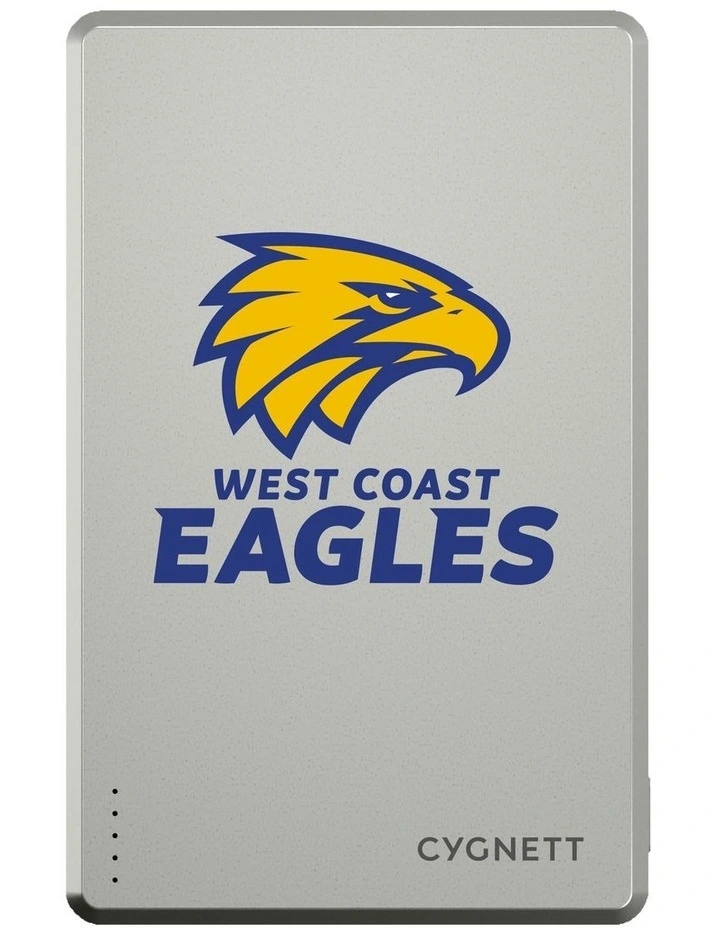 5k Slim Mag West Coast Eagles Power Bank image 1